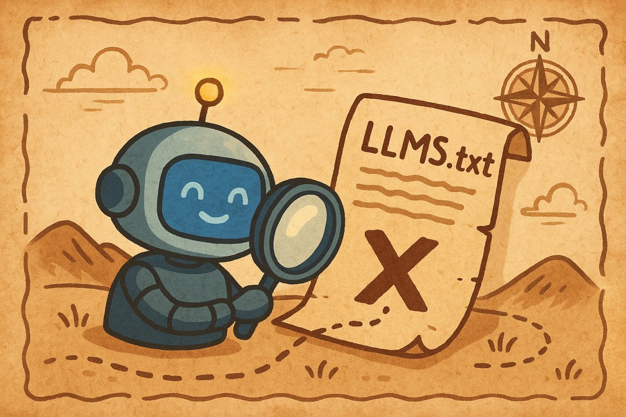 Illustration: AI model discovering hidden web content