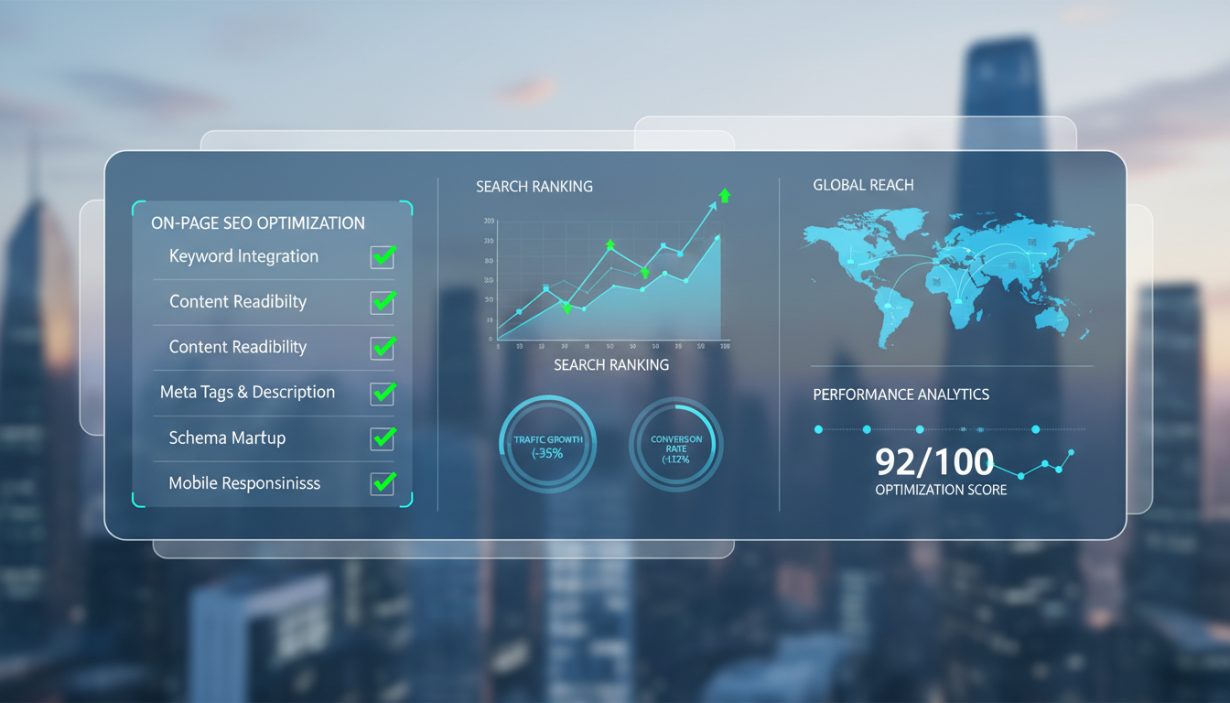 2026 On-Page SEO Checklist Dashboard