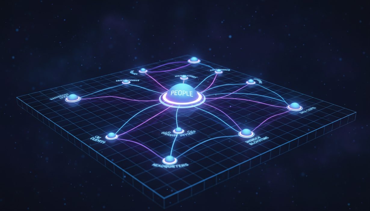 Semantic Search Network Visualization