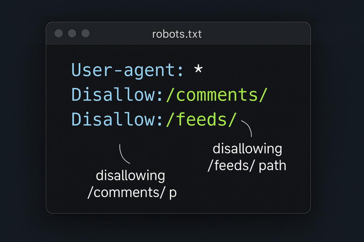 YouTube robots.txt example